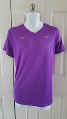 Nike men’s Rafa Nadal Challenger Tennis Shirt CV2572-528