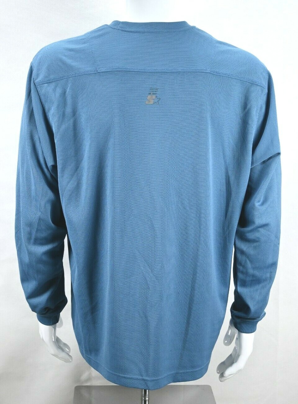 Starter Blue Pullover Long Sleeve Activewear Top Size L RN#70892 100% Polyester gallery