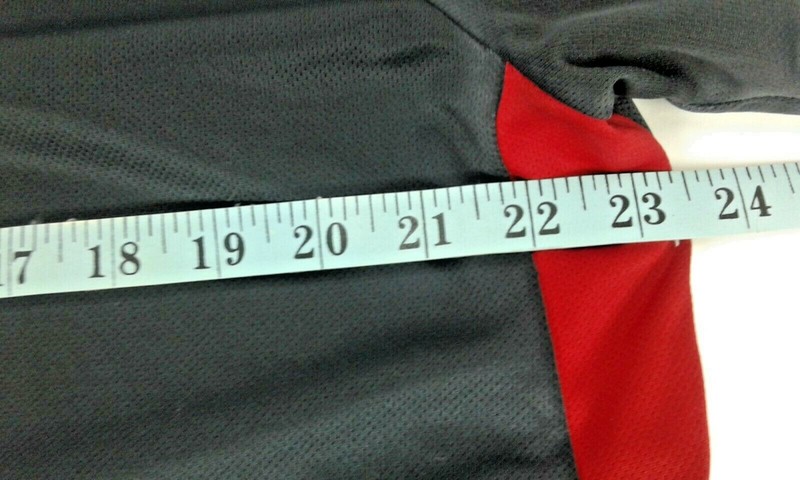Adidas Climalite Performance golf polo shirt men XL Dark Navy Blue/Red gallery