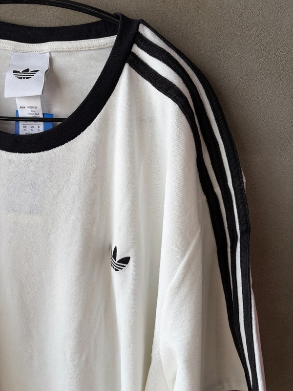 Adidas Originals Terry Cali T-Shirt Men's Lifestyle Casual Top AsiaFit KW7400 gallery