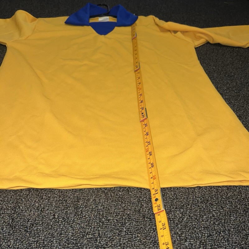 NOS VTG 70s 80s Venus Soccer Futbol Rugby Jersey Shirt Sz L New Blank RARE! gallery