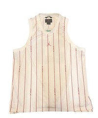 Mens Size XL White Red Nike Air Jordan Essentials Basketball Jersey DM1380-100