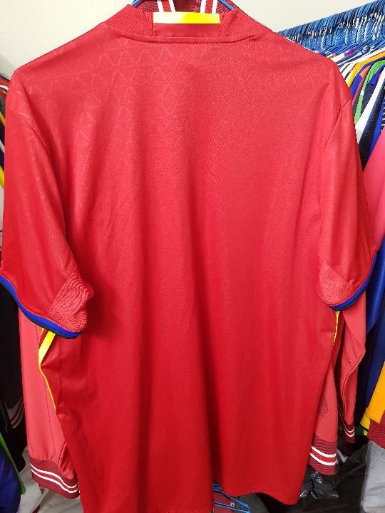 Spain 2016 Home Jersey | Euro 2016 Edition | Authentic Adidas Climacool | Size L gallery