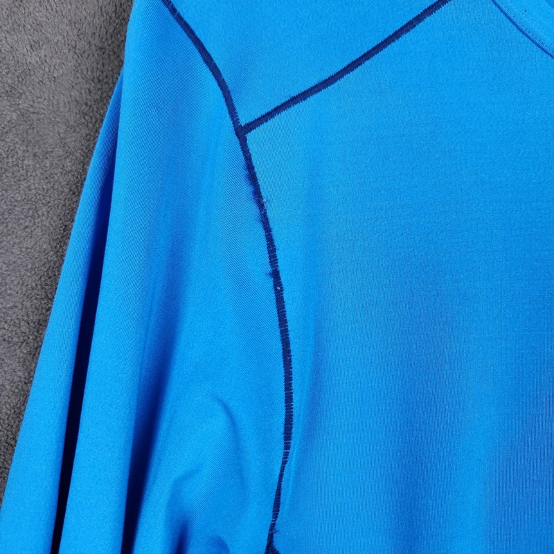Patagonia Capilene 1 Silkweight Shirt Mens Medium Blue Long Sleeve Base Layer gallery