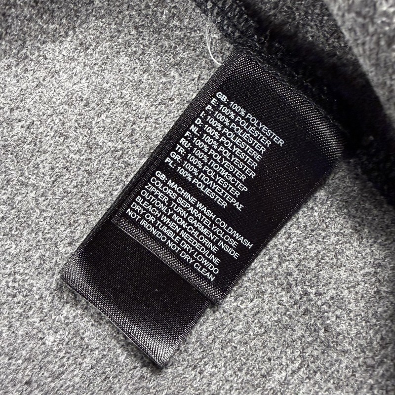 The North Face Pullover Mens Medium Gray Quarter Zip Long Sleeve Performance gallery