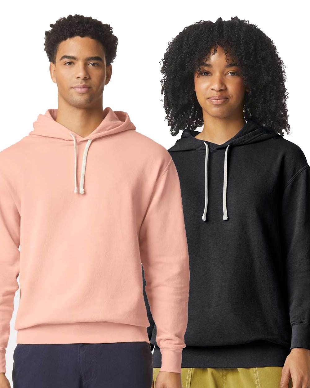 Comfort Colors Unisex Garment-Dyed Lightweight Fleece Hooded Sweatshirt - 1467 gallery