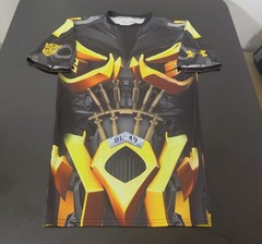 Under Armour Transformers Bumble Bee Compression T-shirt Medium