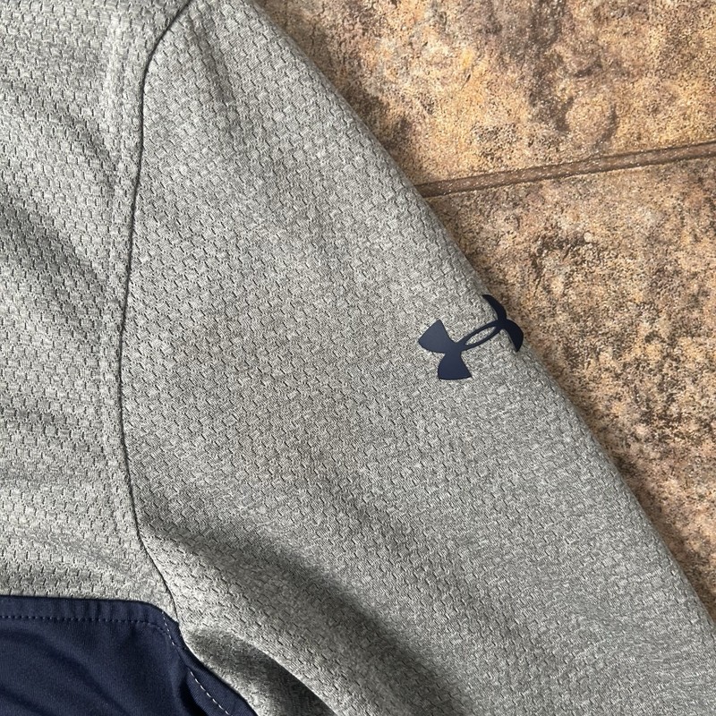 Under Armour 1/4 Zip Pullover Mens L Loose Lightweight Golf Casual gallery