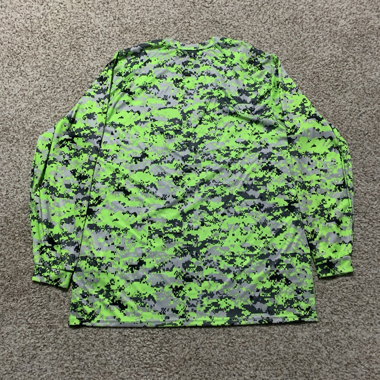 Badger Sport Cedarwood High Spartans LS Shirt Sz. XL NEW 4184 LMDI Digital Camo gallery