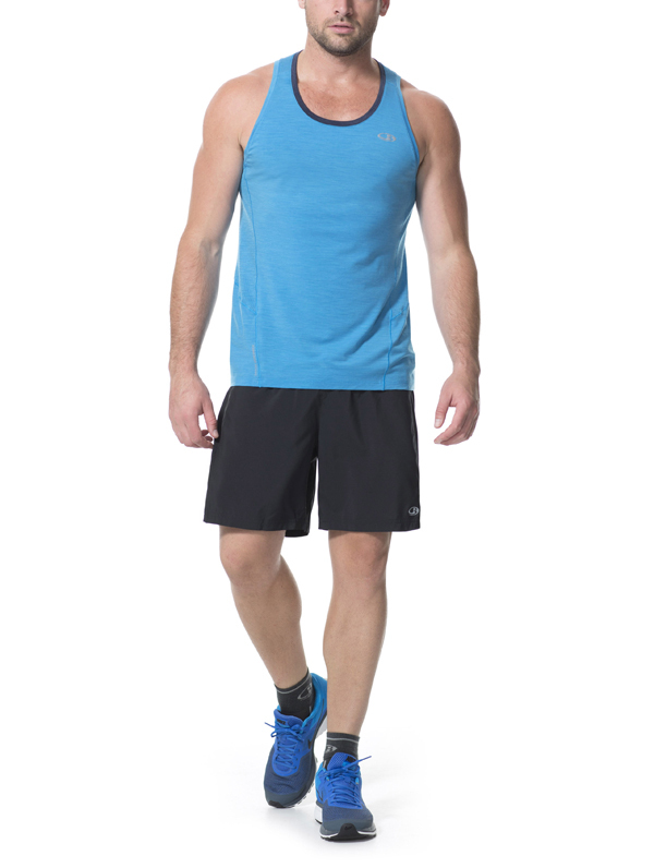 ICEBREAKER - Mens Cool-Lite Strike Singlet Tank Top - 160gsm gallery