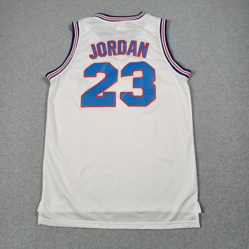 Vintage Michael Jordan Space Jam Basketball Jersey Men Large Champion Tune Squad gallery