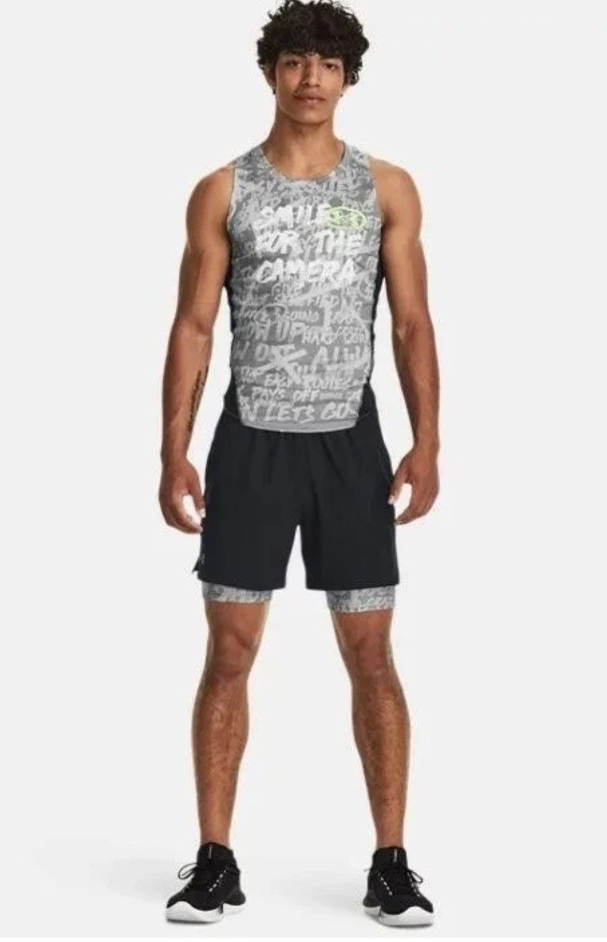 UUNDER ARMOUR Alter Ego Tank Top Men XL Compression Fit Athleticwear Workout Gym gallery