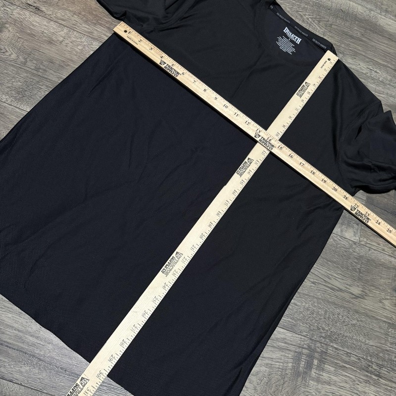 Duluth Trading Co Shirt Mens Large Black Buck Naked Mesh Long Sleeve Base Layer gallery