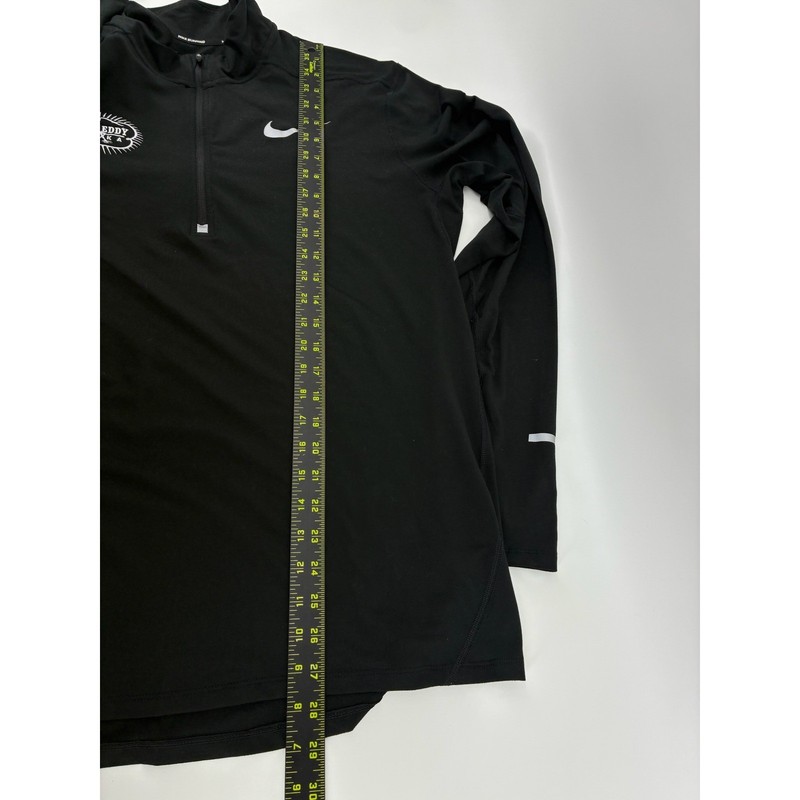 Nike Running Dri-FIT Deep Eddy Vodka Quarter Zip Pullover Black Mens Large gallery