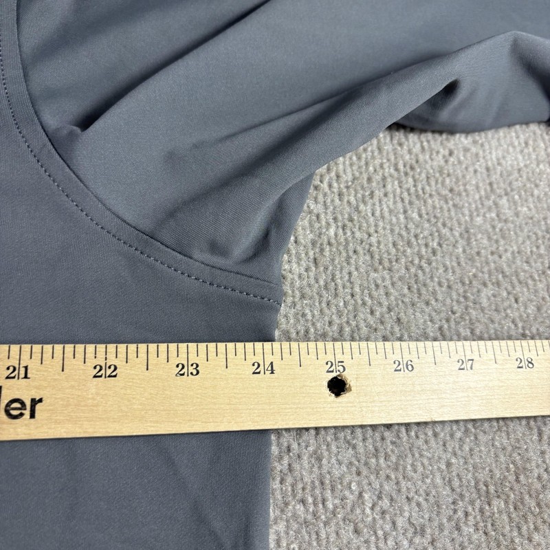 Peter Millar Pullover Mens Large Gray 1/4 Zip Long Sleeve Smart Autocare ME0EK40 gallery