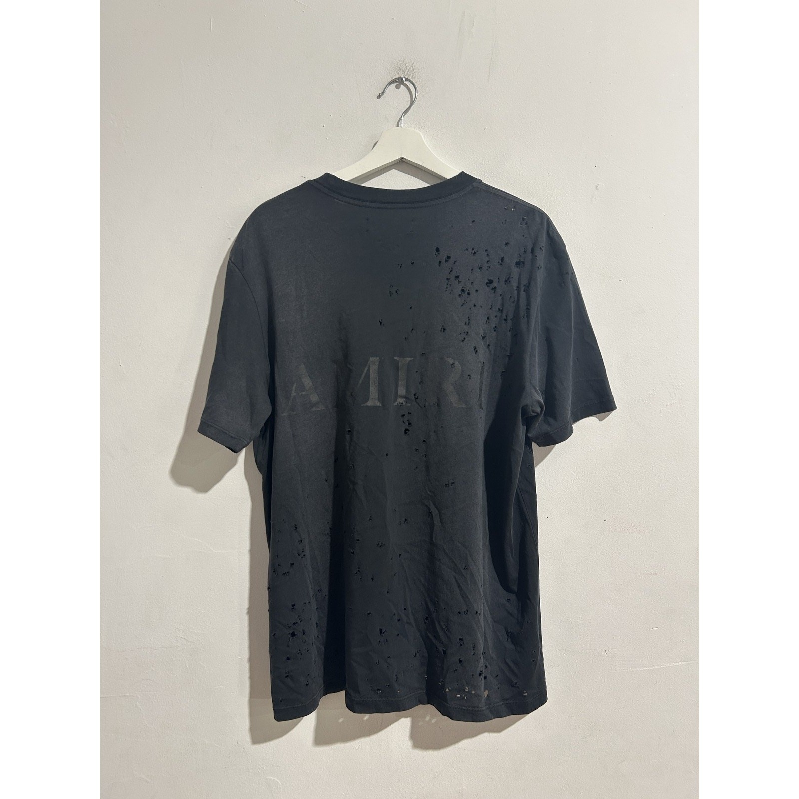 AMIRI SHOTGUN TEE FADED BLACK SIZE LARGE NEW gallery