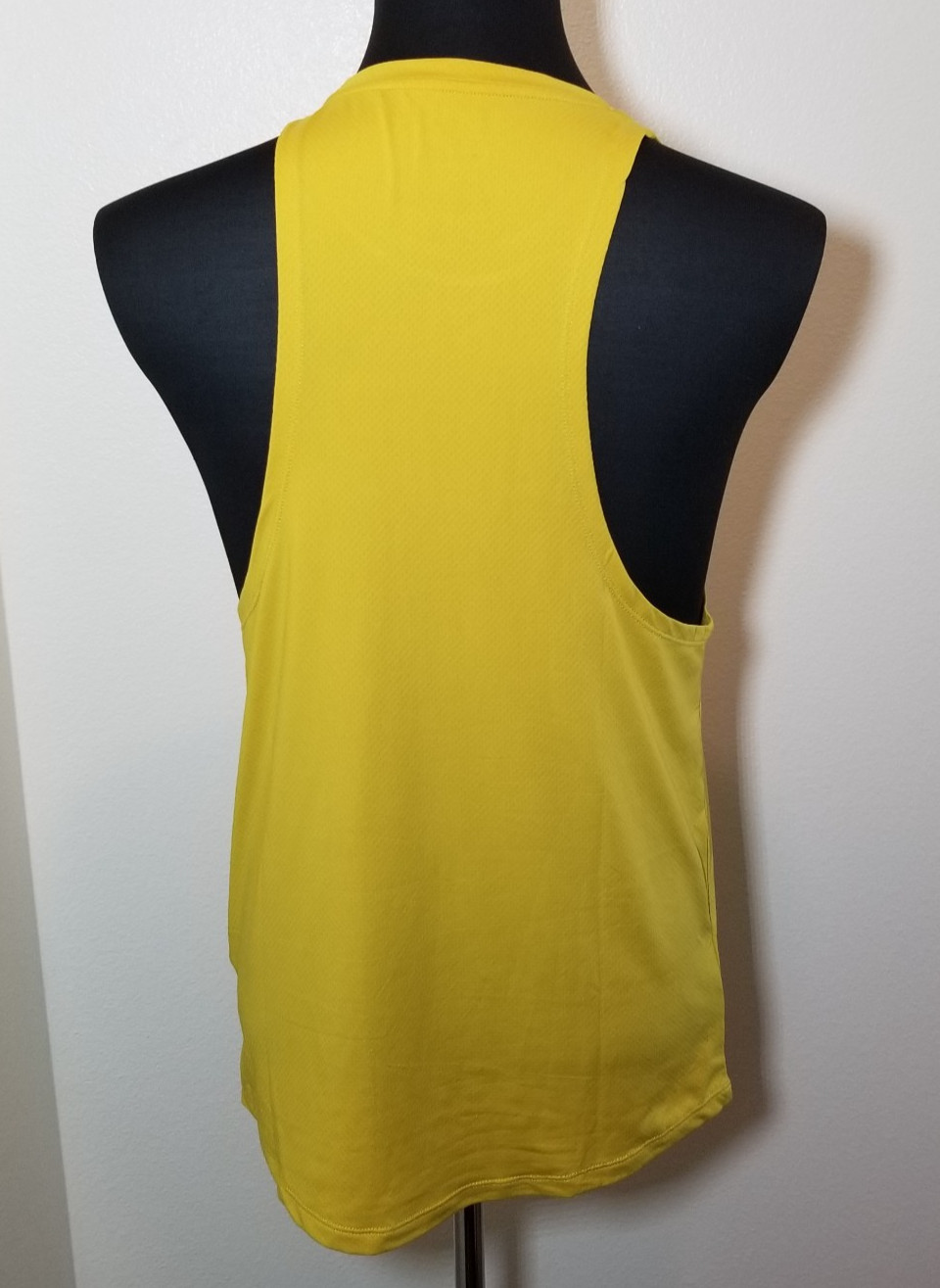 Without Walls Mens XS Mustard Yellow Athletic Tank Top Workout Gym Active NWOT gallery