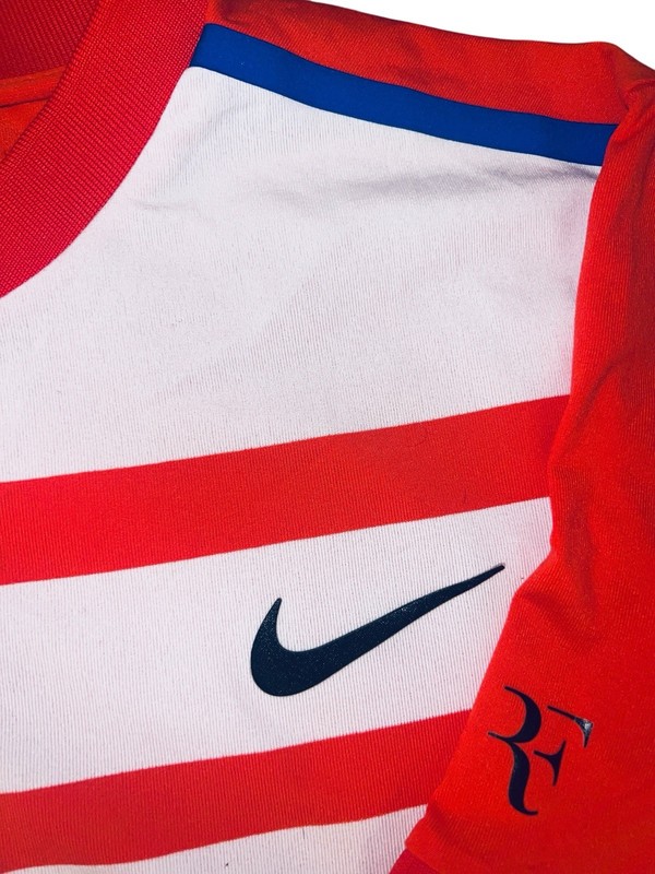 Nike Roger Federer RF 2016 Miami Indian Wells Henley Polo Tennis Shirt Vapor NWT gallery