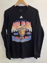 Adidas Amplifier Tee Men’s M Shirt Long Sleeve 9th Annual Holiday Hoopsgiving