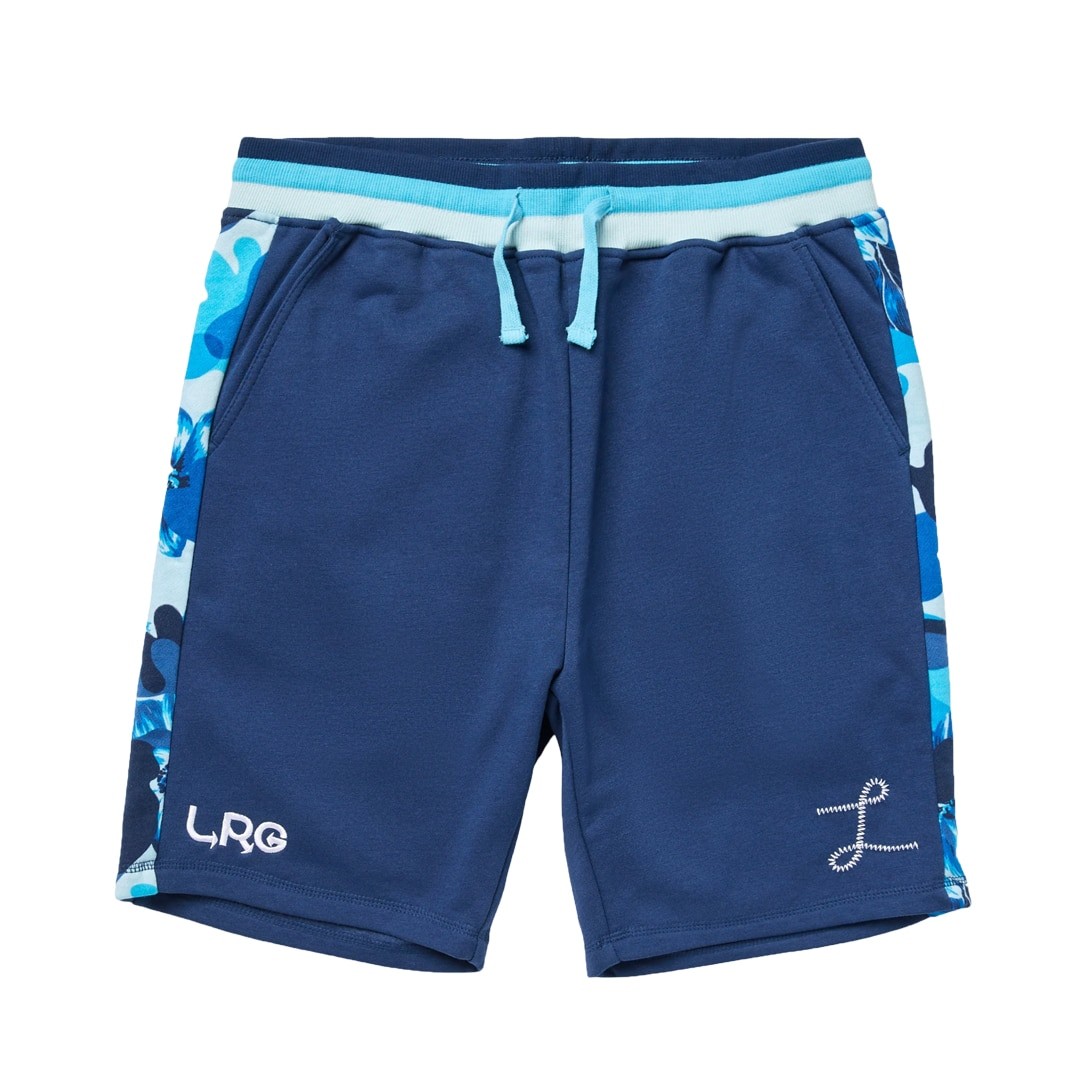 LRG Lifted Research Group "Camo Fresh" Sweatshorts (Navy Camo) Casual Short gallery