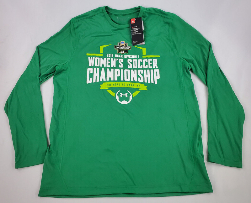 UNDER ARMOUR men shirt NCAA 2018 D1 Championship Women's Soccer NC sz L $48 gallery