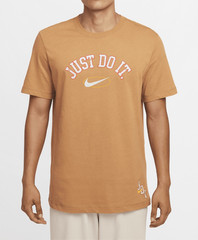 Nike Sportswear Men’s Flax Multi “JDI” T-Shirt (FZ5377-224) Size M – NWT