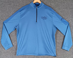 Callaway Weather Series Mens Size Large Sweatshirt 1/4 Zip Golf Pullover Blue