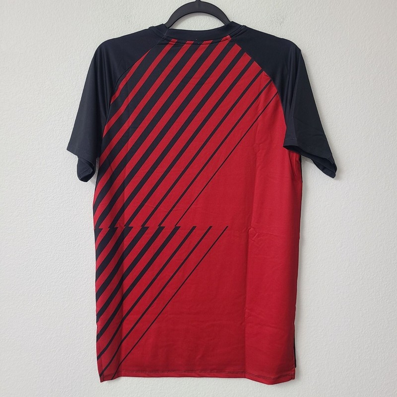 Nike Pro Elite Bowerman Track Club Warm Up Shirt CW7675-010 Size M Black Red NWO gallery