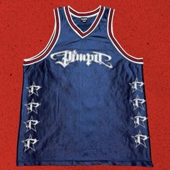Vintage PIMPIT Empire Grail Basketball Streetwear Jersey Mens XL
