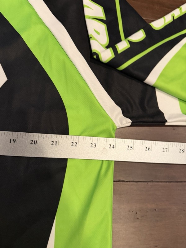Arctic Team Arctic Cat Men’s Large Long Sleeve Jersey Shirt Graphic Green gallery