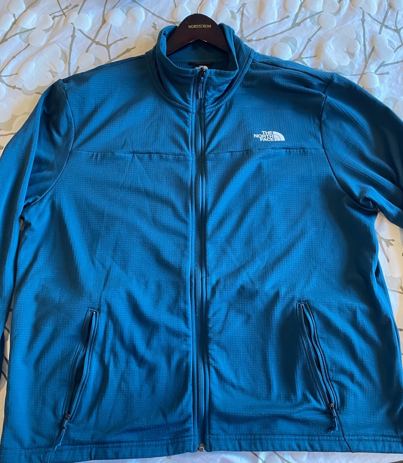 The North Face Men's Full Zip Collared Cedar Trail Grid Fleece Jacket XXL gallery