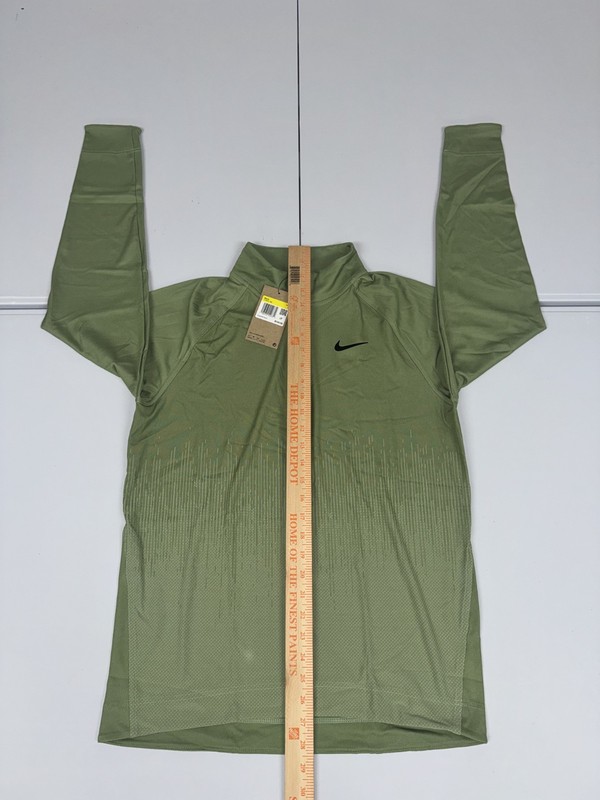 Nike Dri-FIT ADV Pullover Men's Pick Size Green Golf 1/2 Zip FD5833-386 NWT gallery