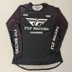 Fly Racing Evolution DST Motocross Jersey Mens M Black Long Sleeve MX Dirt Bike