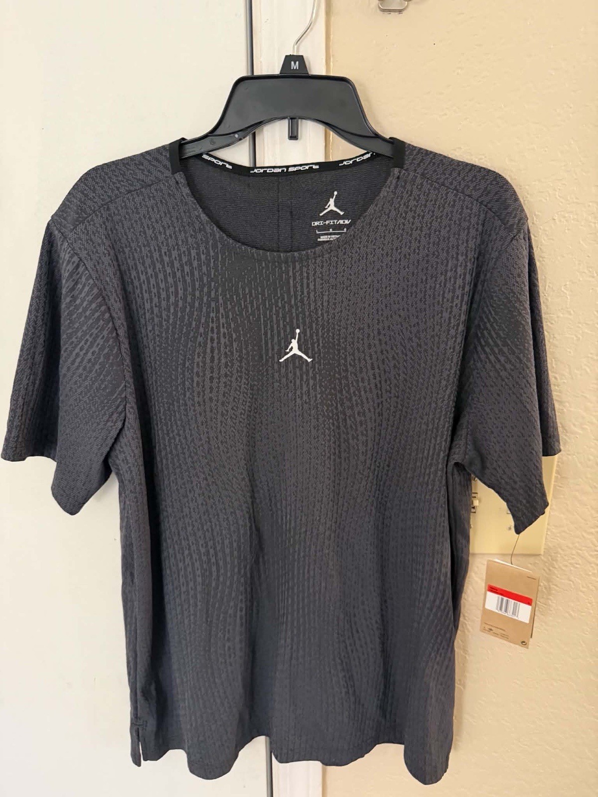 Nike Air Jordan Dri-Fit ADV Performance Shirt Mens Size Large Black FN5864-022 gallery