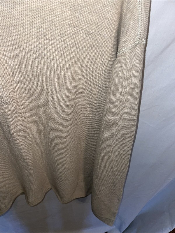 Indigo Palms Mens Pullover Sweat Shirt Size XL Beige Outdoors Athleisure Active gallery