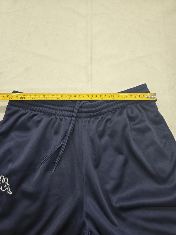 Kappa Mens Joggers Navy Medium Drawstring Polyester Straight Leg gallery