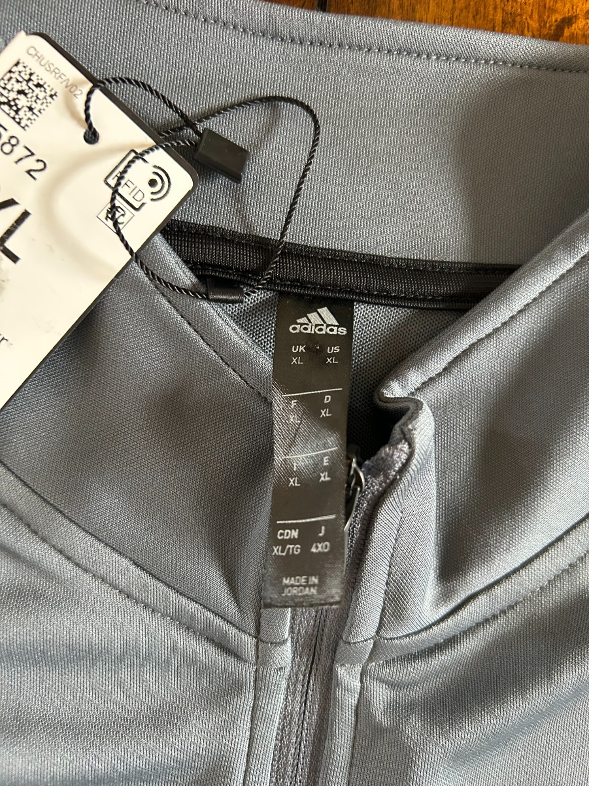 Adidas Amazon Freight Quarter Zip Lightweight Long sleeve Pullover XL NWT $60 gallery