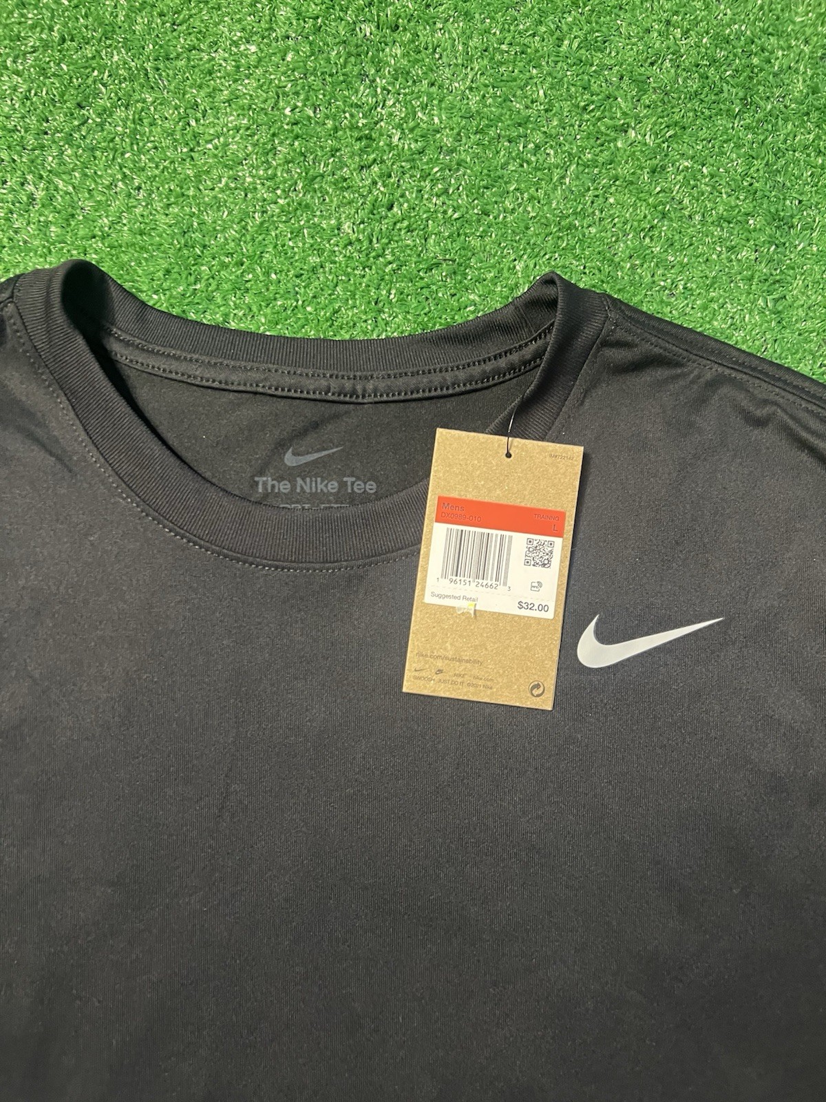 Nike Men's Dri-FIT Legend Short Sleeve Training Shirt (Black) DX0989-010 Size L gallery