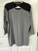 Men’s Under Armor Loose Heat Gear, 3/4 Sleeve, Black And Grey, Size L gallery
