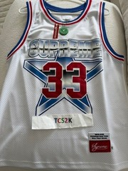 BRAND NEW AUTHENTIC GUARANTEED Supreme All Star Basketball Jersey SS15 White