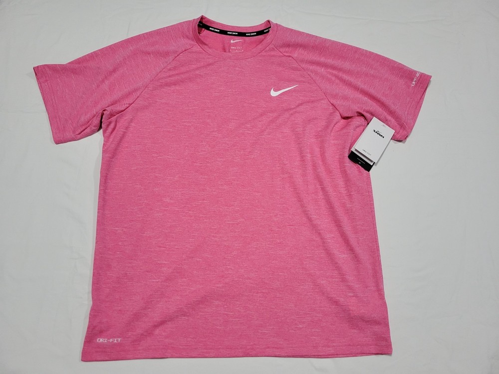 NIKE Mens Essential Hydroguard Swim T-Shirt UPF 40+ NESSA589-656 Size Medium