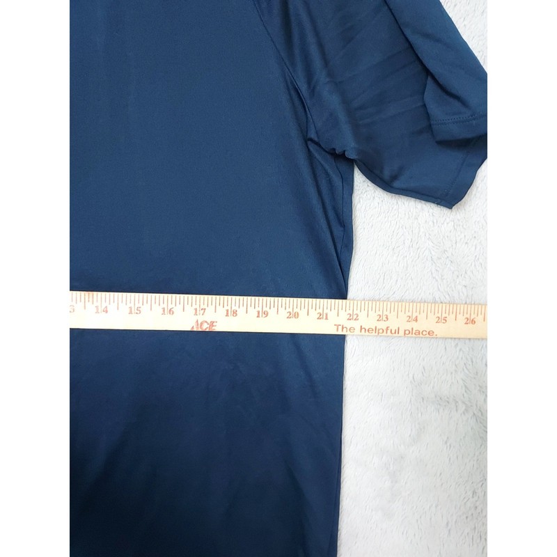 Under Armour Shirt Mens XL Tall XLT Tech Tee Activewear Blue Performance Jersey gallery