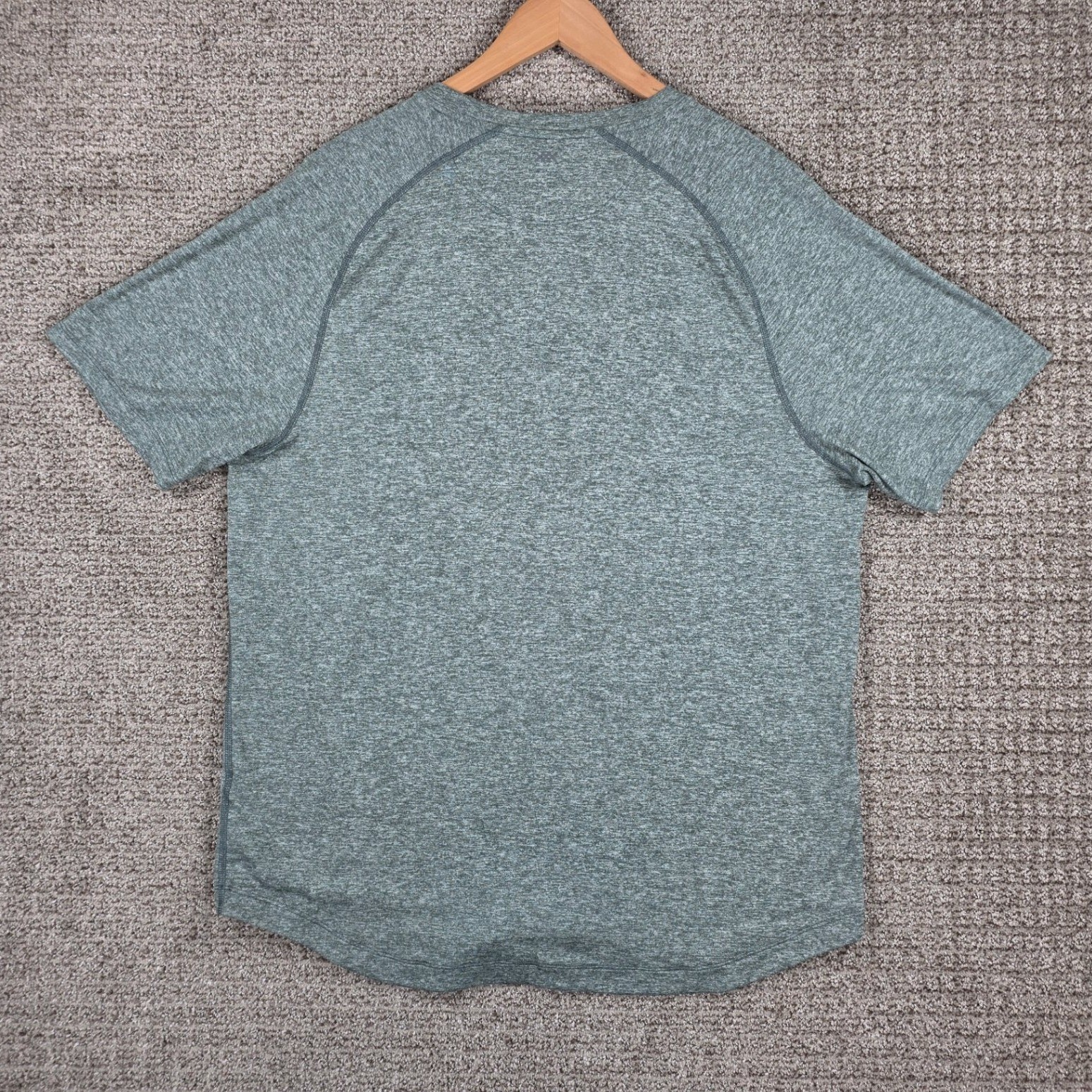 Rhone Mens Atmosphere Tee Short Sleeve Training T-Shirt XL Green Heather Active gallery