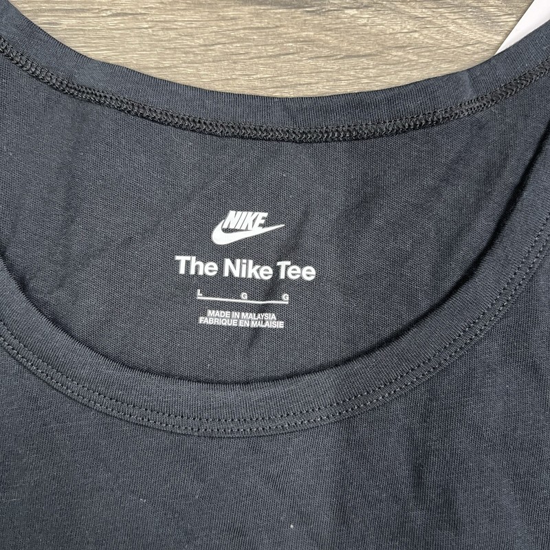 Nike Tank Top Size Large Mens Black White Sportswear Air Phoria $35 gallery
