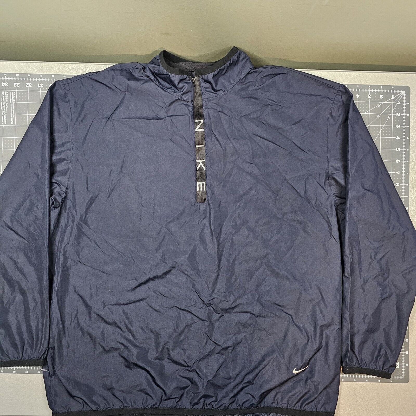 Vintage Nike 1/4 Zip Pullover XL Windbreaker 90s Minimalist Streetwear Track Y2K gallery