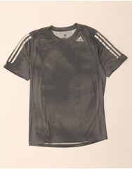 ADIDAS Mens Climacool T-Shirt Top Small Grey Spotted AO10