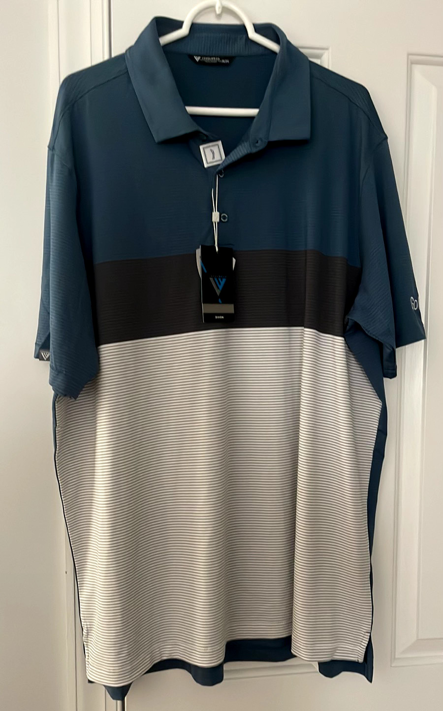 LEVELWEAR Microban Dixon Golf Pullover, Golf Pride, Mens 2X Large gallery