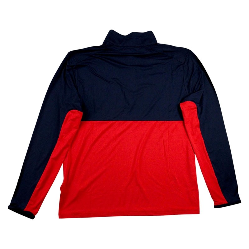 RLX Ralph Lauren Mens M 1/4 Zip Pullover Shirt Navy Red Golf Colorblock $128 NEW gallery