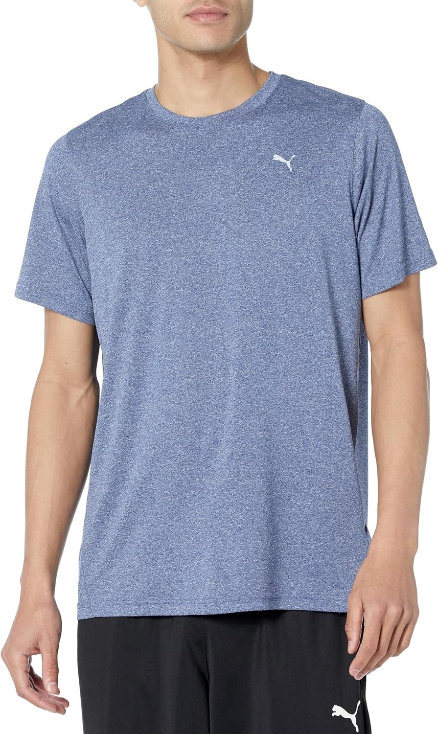 Puma DryCell Men's XXL Heather Blue Performance Training T-Shirt - Activewear gallery
