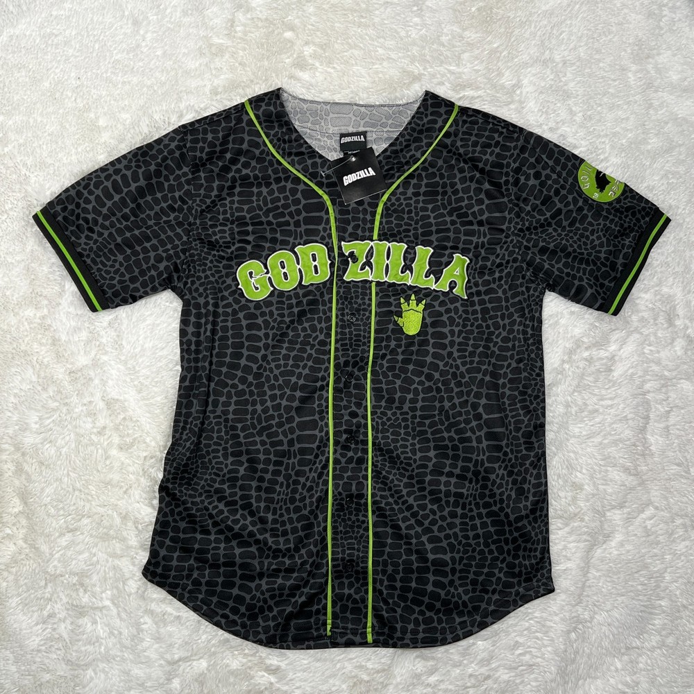 GODZILLA BASEBALL JERSEY KAIJU MONSTER SHIRT BOXLUNCH